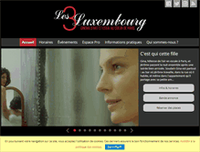 Tablet Screenshot of lestroisluxembourg.com